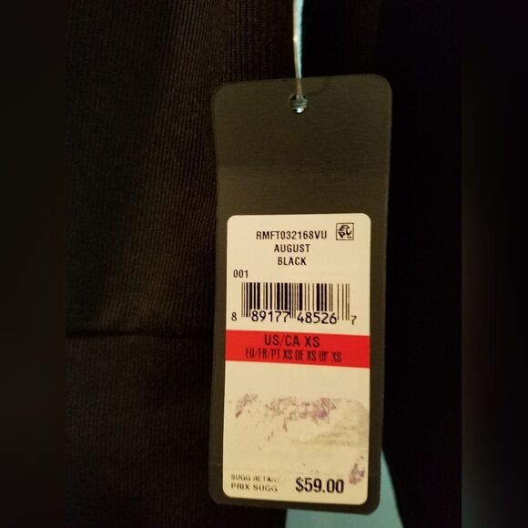 RACHEL Rachel Roy xs long sleeve nwt black macys business casual top knot front - Picture 3 of 14